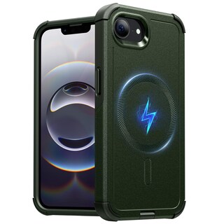 Foto 1 | Funda Esr Para Iphone 16e Cyber Series Con Magsafe Army Green - Venta Internacional.