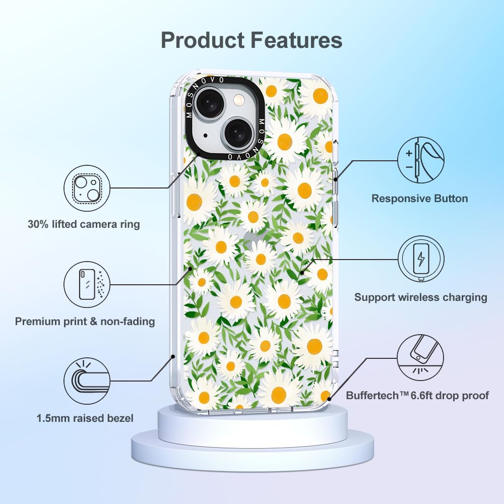 Foto 7 pulgar | Funda De Teléfono Mosnovo Para Iphone 15 Buffertech Military-grade - Venta Internacional.