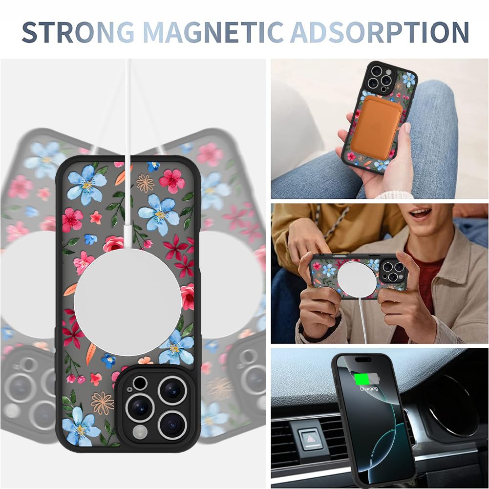 Foto 4 pulgar | Funda Magnética Aigomara Para Iphone 16 Pro Con Magsafe Pink - Venta Internacional.