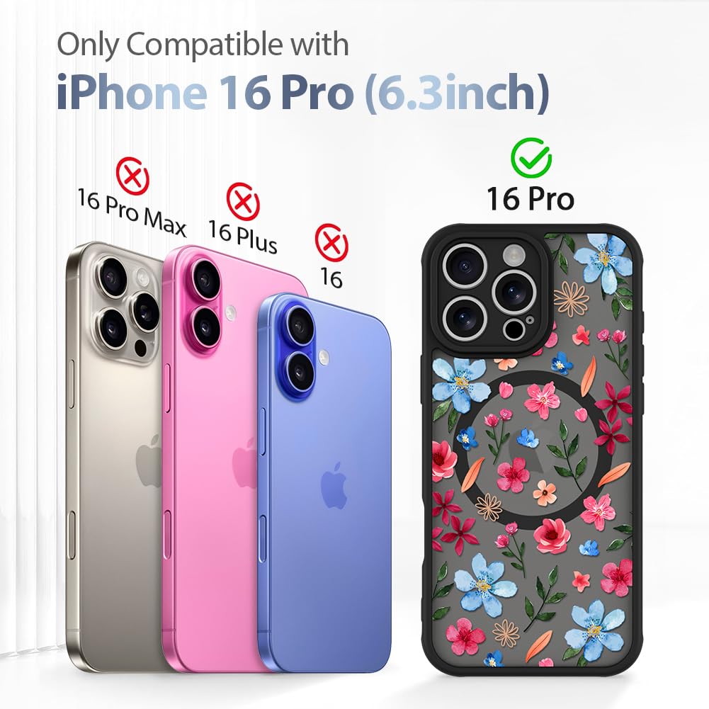 Foto 7 pulgar | Funda Magnética Aigomara Para Iphone 16 Pro Con Magsafe Pink - Venta Internacional.