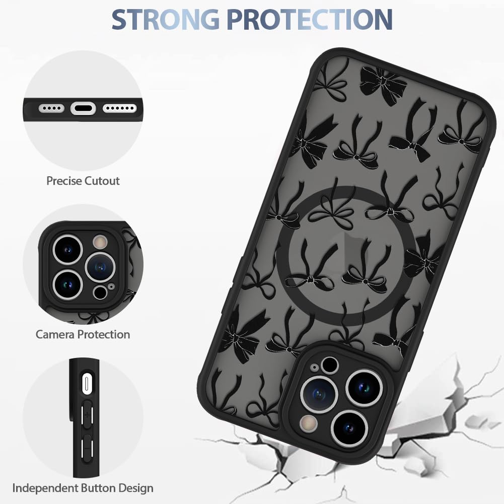 Foto 5 pulgar | Funda De Teléfono Aigomara Para Iphone 13 Pro Max Con Magsafe Black - Venta Internacional.
