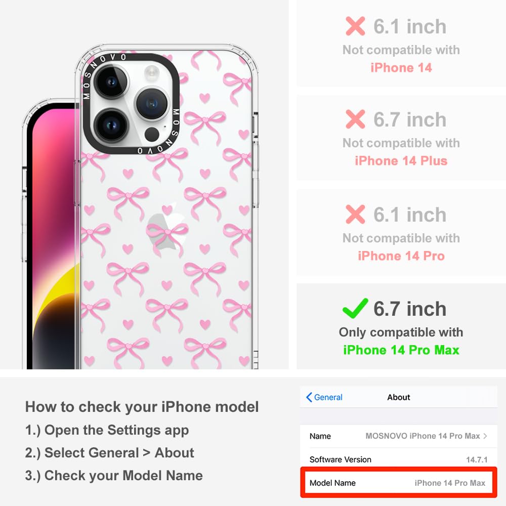 Foto 2 | Funda De Teléfono Mosnovo Para Iphone 14 Pro Max Buffertech Clear - Venta Internacional.