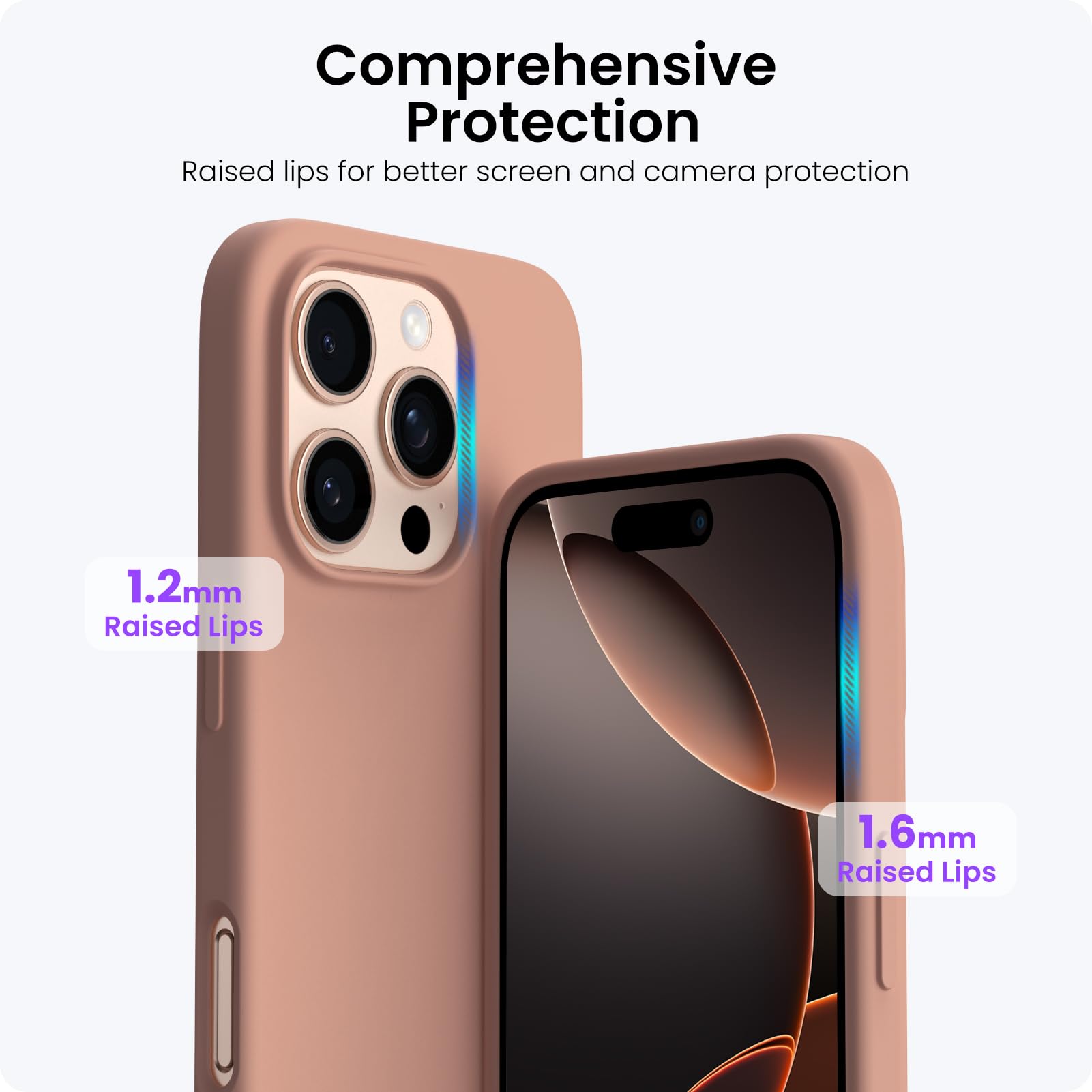 Foto 5 pulgar | Funda De Teléfono Ornarto Compatible Con Iphone 16 Pro Max De 6.9'' - Venta Internacional.