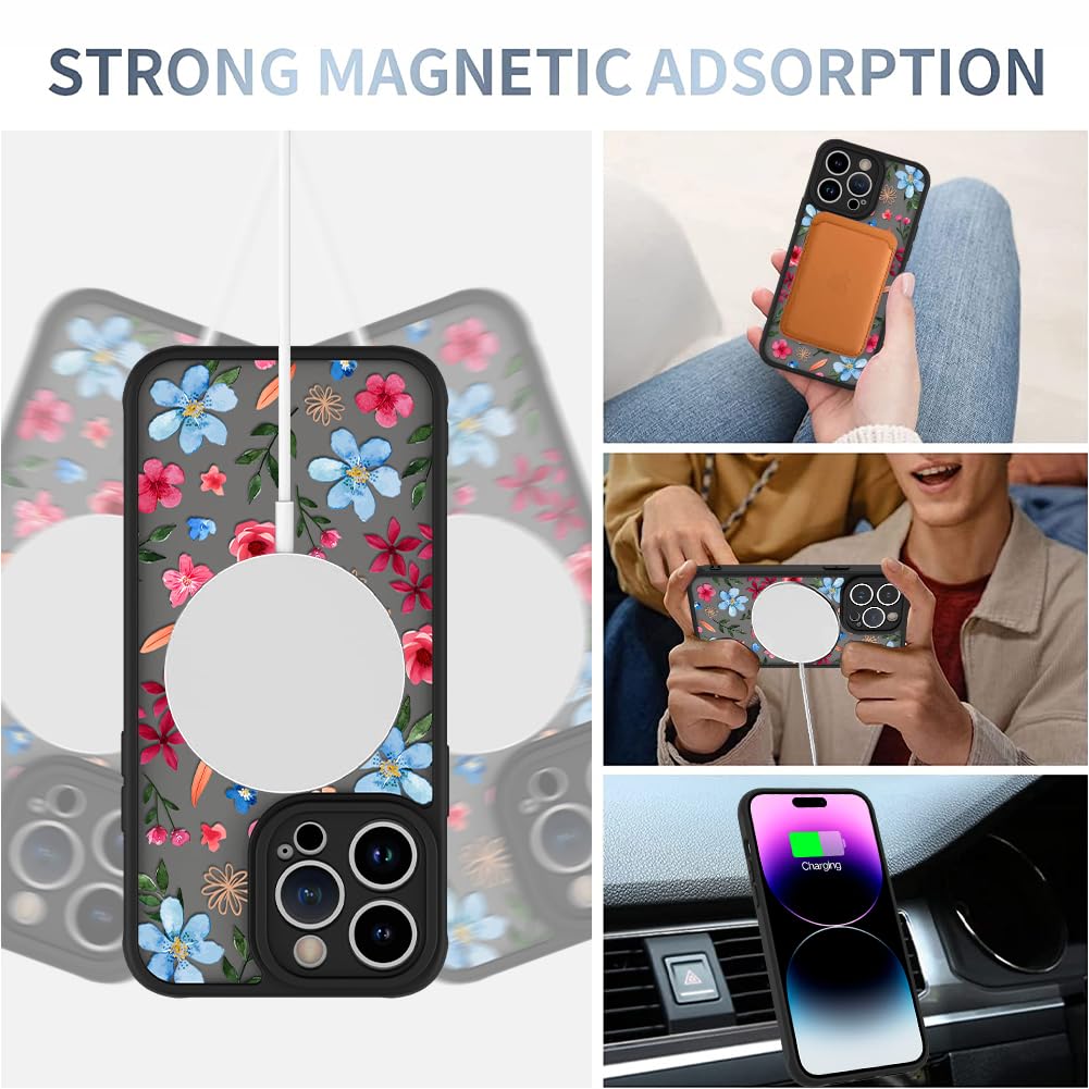 Foto 4 pulgar | Funda Magnética Aigomara Para Iphone 14 Pro Con Magsafe Pink - Venta Internacional.