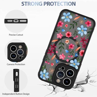 Foto 4 | Funda Magnética Aigomara Para Iphone 14 Pro Con Magsafe Pink - Venta Internacional.
