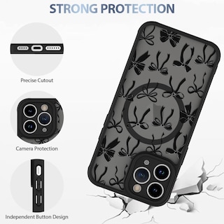 Foto 4 | Funda De Teléfono Aigomara Para Iphone 11 Pro Max Con Magsafe Black - Venta Internacional.