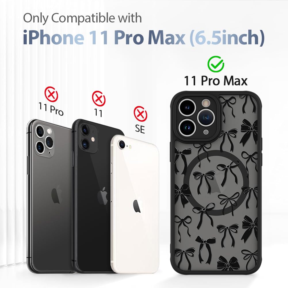 Foto 7 pulgar | Funda De Teléfono Aigomara Para Iphone 11 Pro Max Con Magsafe Black - Venta Internacional.