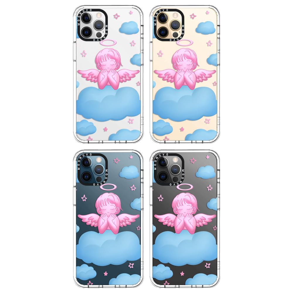 Foto 4 pulgar | Funda De Teléfono Mosnovo Para Iphone 12 Pro Max Buffertech Pink - Venta Internacional.