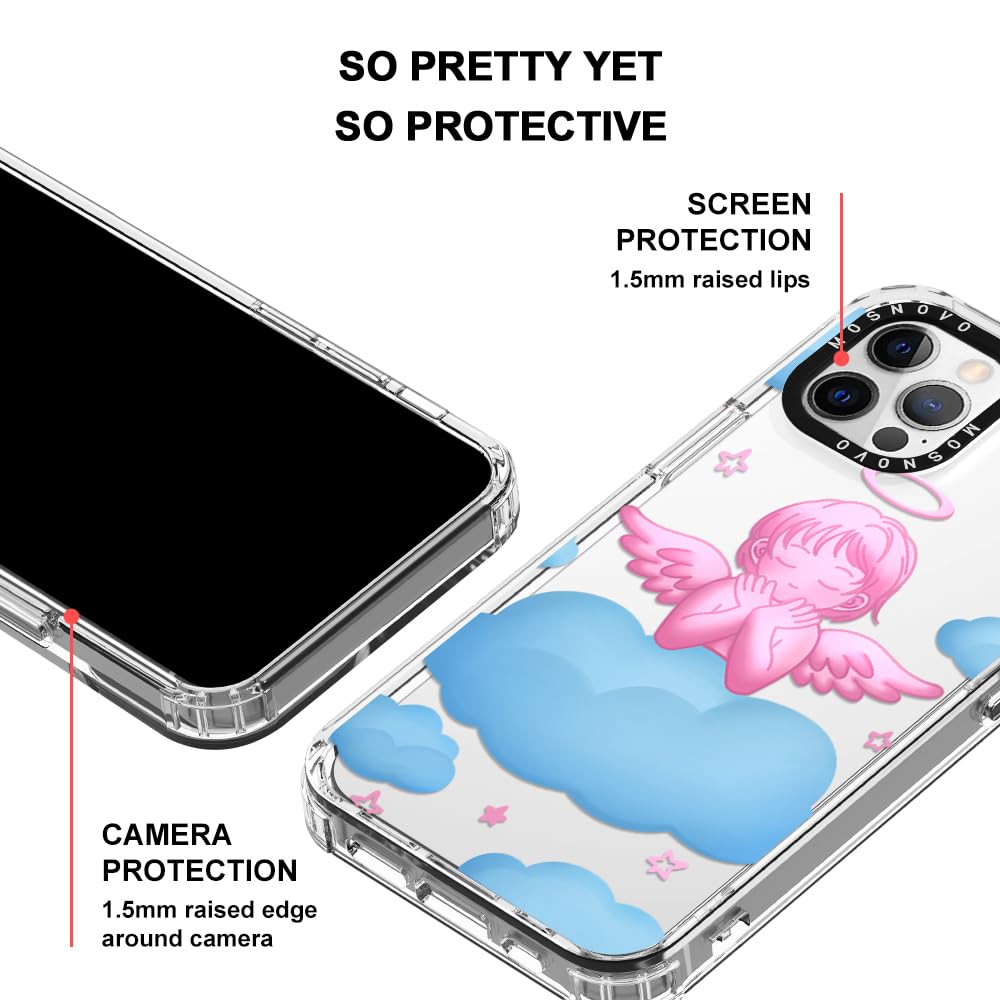Foto 5 pulgar | Funda De Teléfono Mosnovo Para Iphone 12 Pro Max Buffertech Pink - Venta Internacional.
