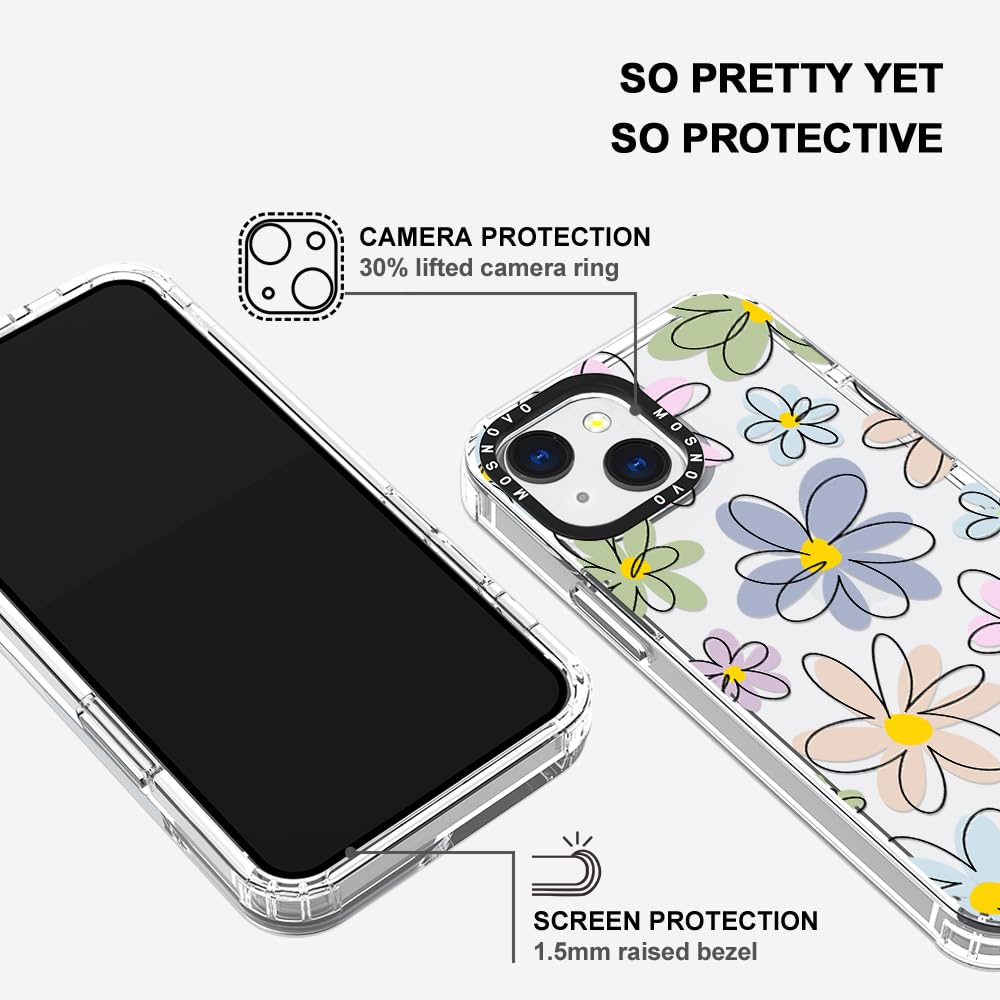 Foto 5 pulgar | Funda De Teléfono Mosnovo Para Iphone 13 Buffertech 2m Drop Clear - Venta Internacional.