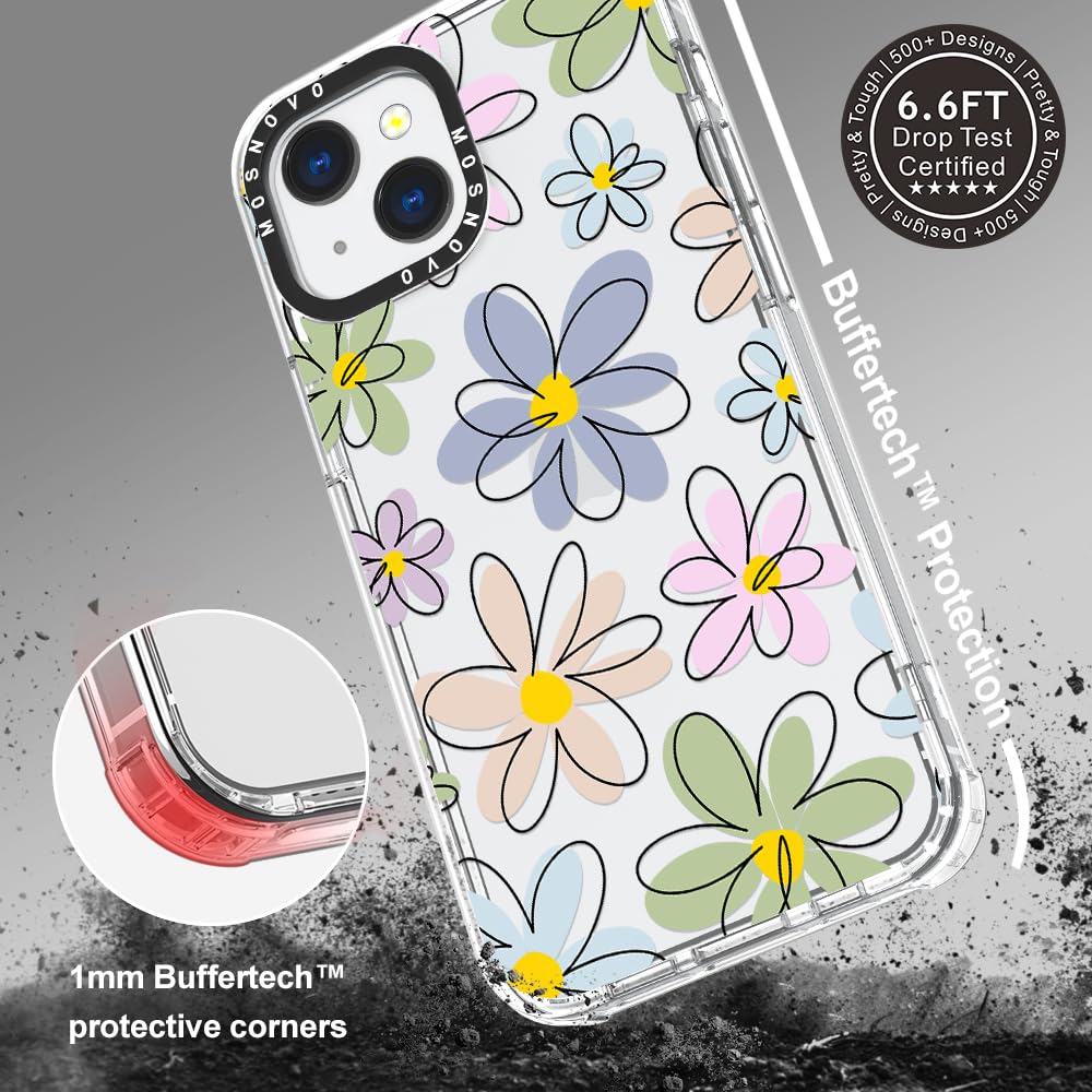 Foto 6 pulgar | Funda De Teléfono Mosnovo Para Iphone 13 Buffertech 2m Drop Clear - Venta Internacional.