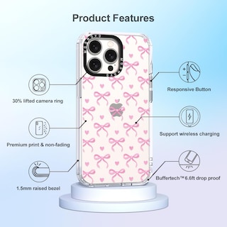 Foto 6 | Funda De Teléfono Mosnovo Para Iphone 15 Pro Max Buffertech Clear - Venta Internacional.
