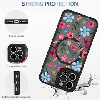 Foto 4 | Funda Magnética Aigomara Para Iphone 15 Pro Max Con Magsafe - Venta Internacional.