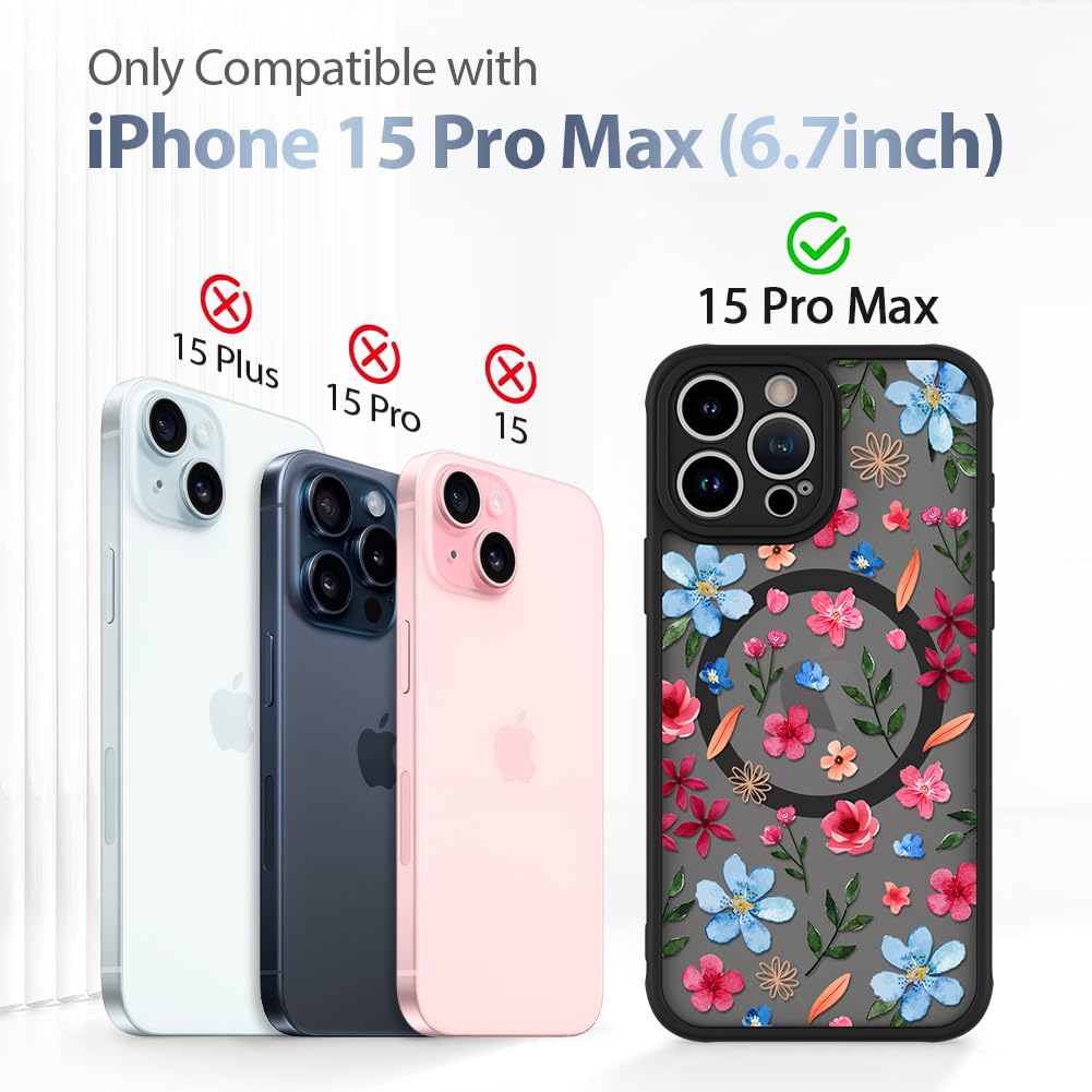 Foto 7 pulgar | Funda Magnética Aigomara Para Iphone 15 Pro Max Con Magsafe - Venta Internacional.