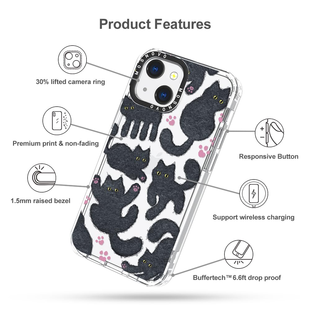 Foto 7 pulgar | Funda De Teléfono Mosnovo Para Iphone 13 Buffertech 2m Drop Black - Venta Internacional.