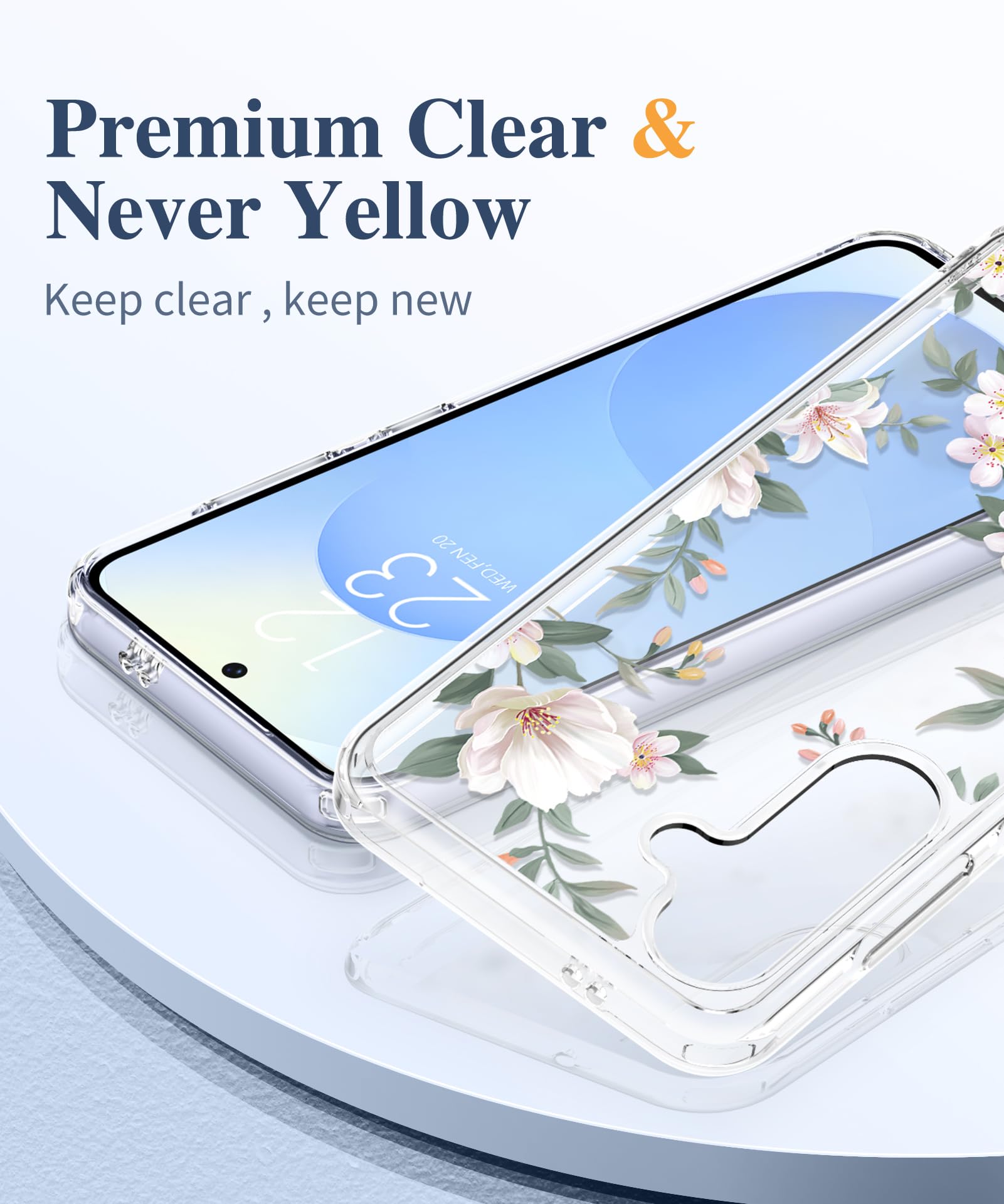 Foto 4 pulgar | Funda De Teléfono Gviewin Para Samsung Galaxy S25 Plus Con Protector - Venta Internacional.