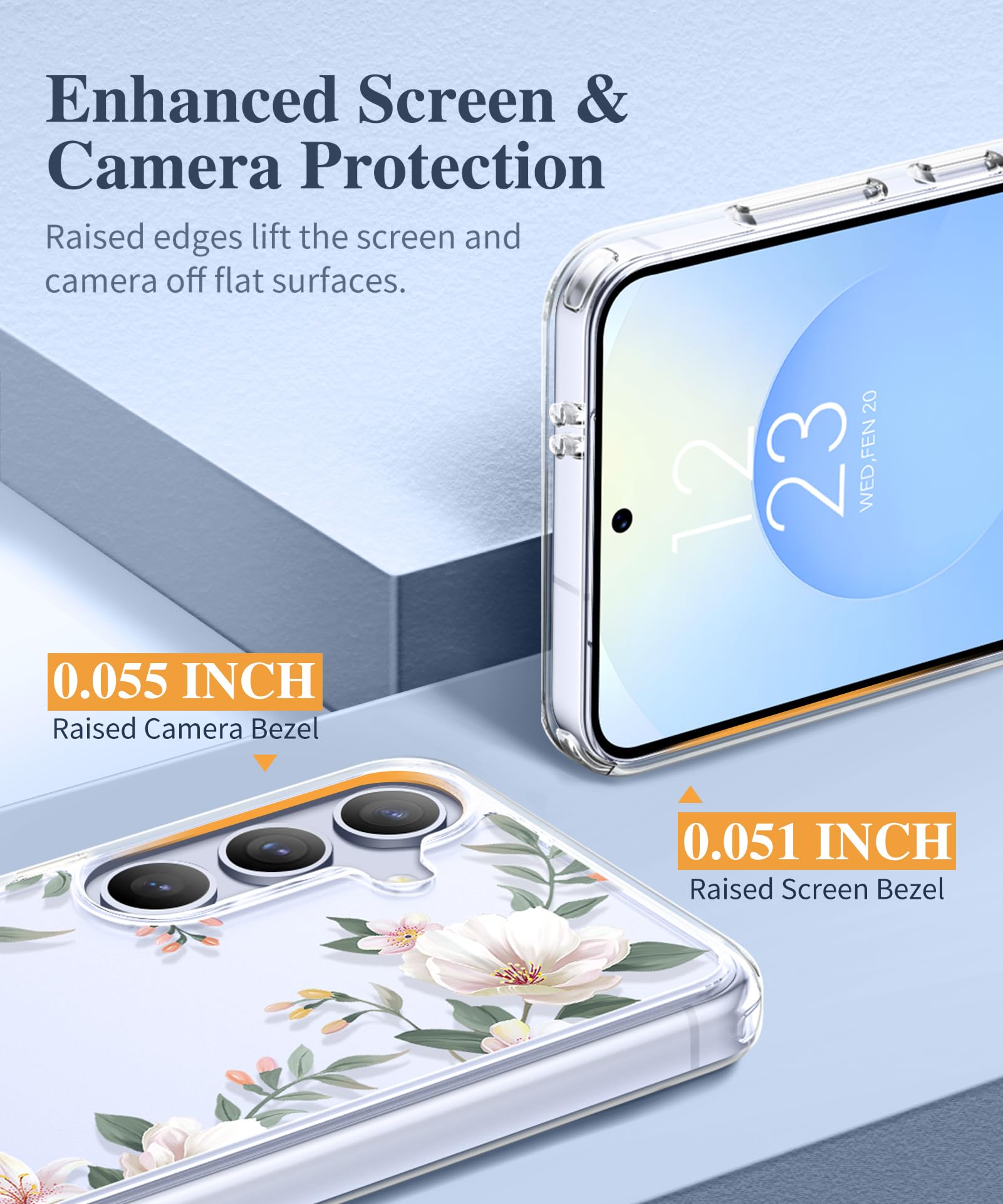 Foto 6 pulgar | Funda De Teléfono Gviewin Para Samsung Galaxy S25 Plus Con Protector - Venta Internacional.
