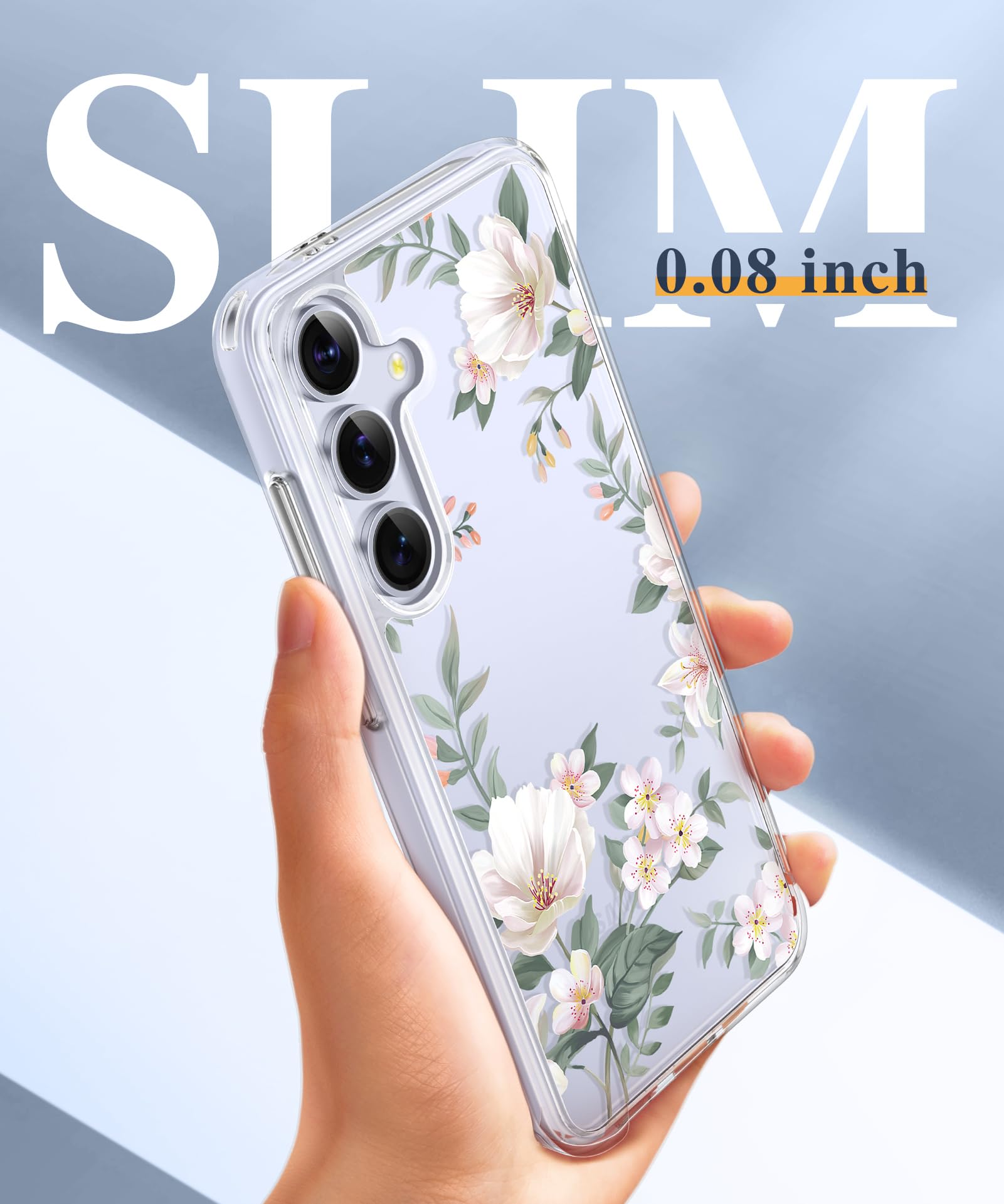 Foto 7 pulgar | Funda De Teléfono Gviewin Para Samsung Galaxy S25 Plus Con Protector - Venta Internacional.