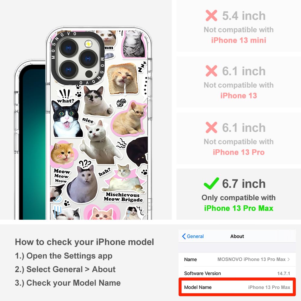 Foto 2 | Funda De Teléfono Mosnovo Para Iphone 13 Pro Max Buffertech Clear - Venta Internacional.