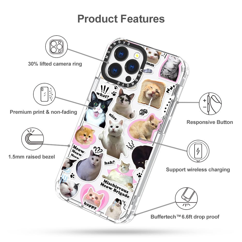 Foto 6 | Funda De Teléfono Mosnovo Para Iphone 13 Pro Max Buffertech Clear - Venta Internacional.