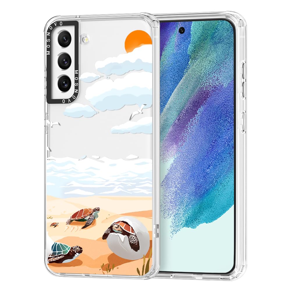 Foto 2 pulgar | Funda De Teléfono Mosnovo Para Samsung Galaxy S21 Fe Baby Sea Turtle - Venta Internacional.