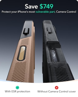 Foto 3 | Funda De Teléfono Esr Para Iphone 16 Pro Con Protección Contra Caídas De 7,01 M - Venta Internacional.