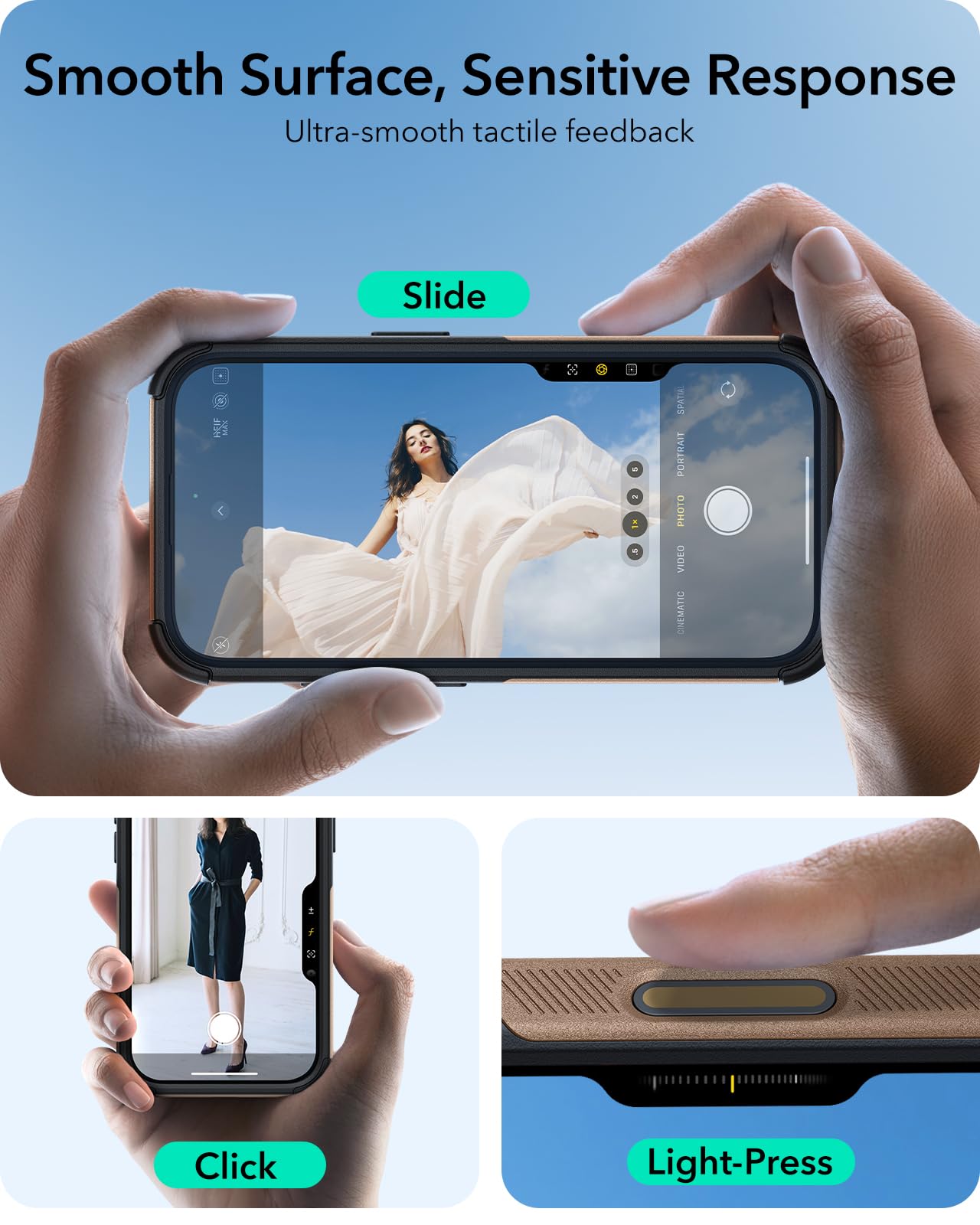 Foto 5 pulgar | Funda De Teléfono Esr Para Iphone 16 Pro Con Protección Contra Caídas De 7,01 M - Venta Internacional.