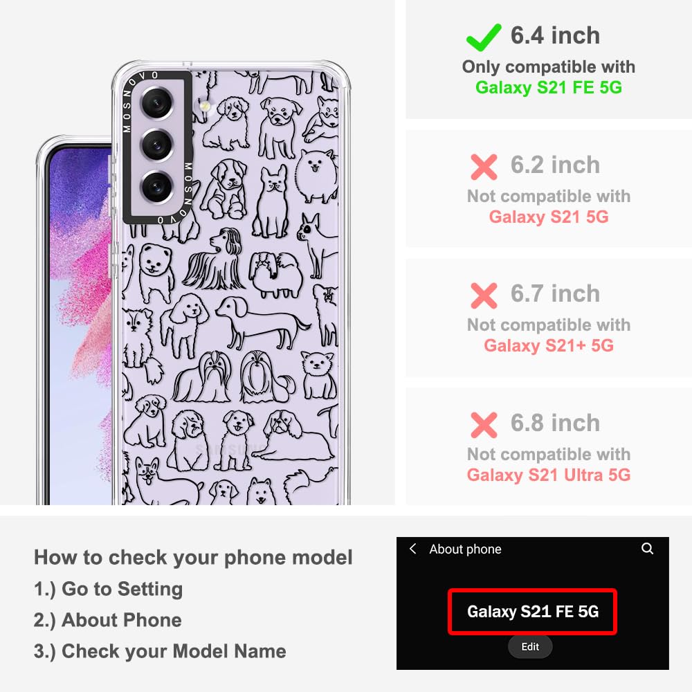 Foto 2 | Funda De Teléfono Mosnovo Para Samsung Galaxy S21 Fe Buffertech - Venta Internacional.
