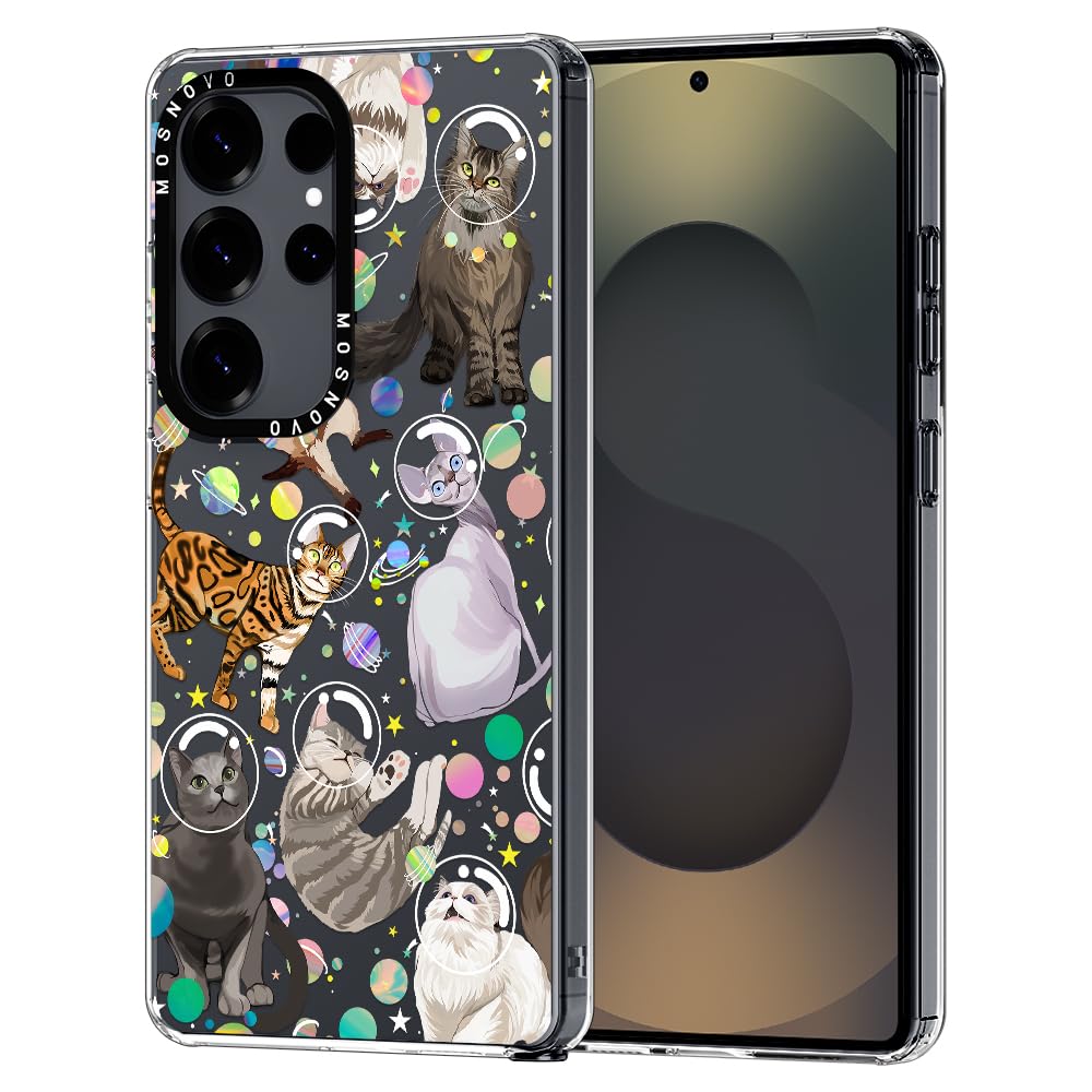 Foto 2 pulgar | Funda De Teléfono Mosnovo Para Samsung Galaxy S25 Ultra Space Cat - Venta Internacional.