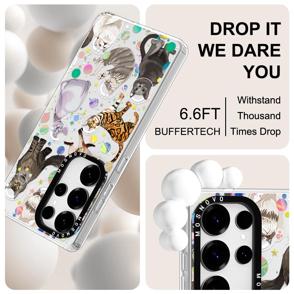 Foto 5 | Funda De Teléfono Mosnovo Para Samsung Galaxy S25 Ultra Space Cat - Venta Internacional.