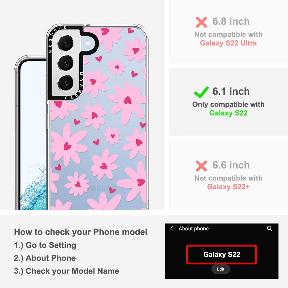 Foto 3 pulgar | Funda De Teléfono Mosnovo Para Samsung Galaxy S22 Buffertech 2m Drop - Venta Internacional.