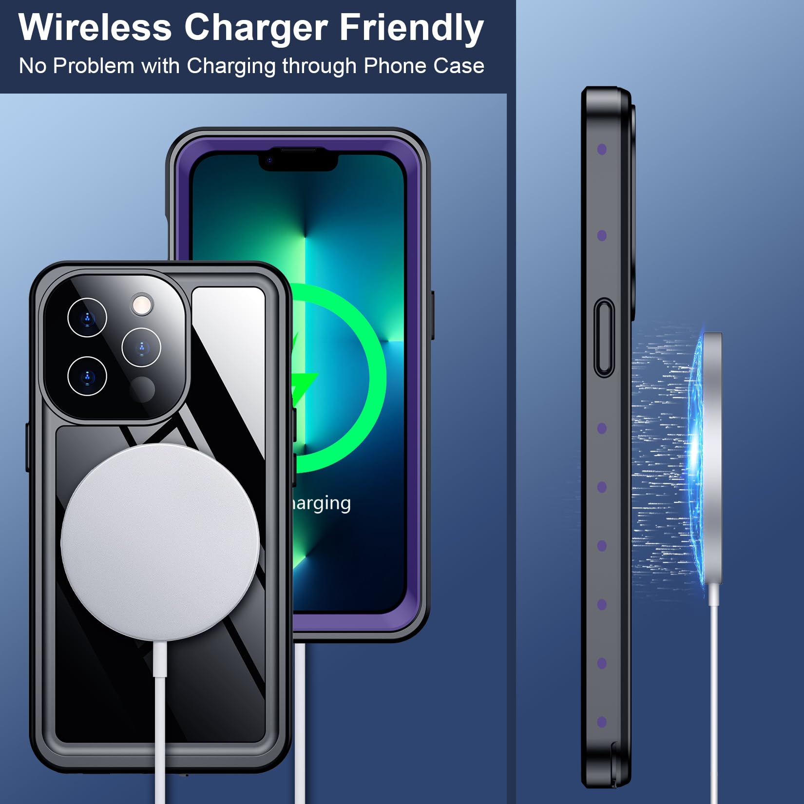Foto 7 pulgar | Funda De Teléfono Spidercase Impermeable Con Lente Para Iphone 13 Pro - Venta Internacional.