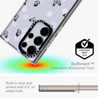 Foto 5 | Funda De Teléfono Mosnovo Para Samsung Galaxy S24 Ultra Lilac Butterfly - Venta Internacional.
