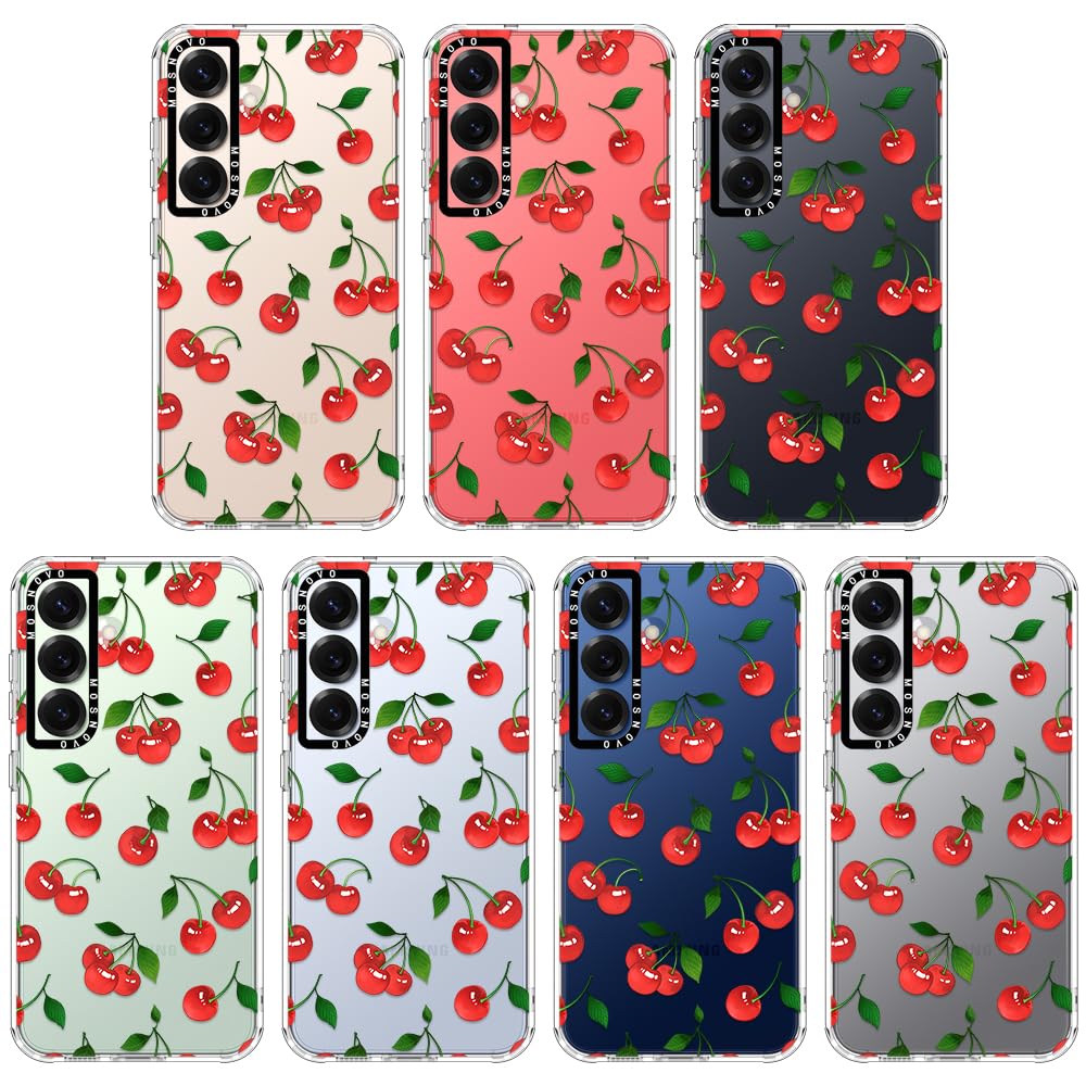 Foto 4 pulgar | Funda De Teléfono Mosnovo Para Samsung Galaxy S25 Plus Cute Cherry - Venta Internacional.