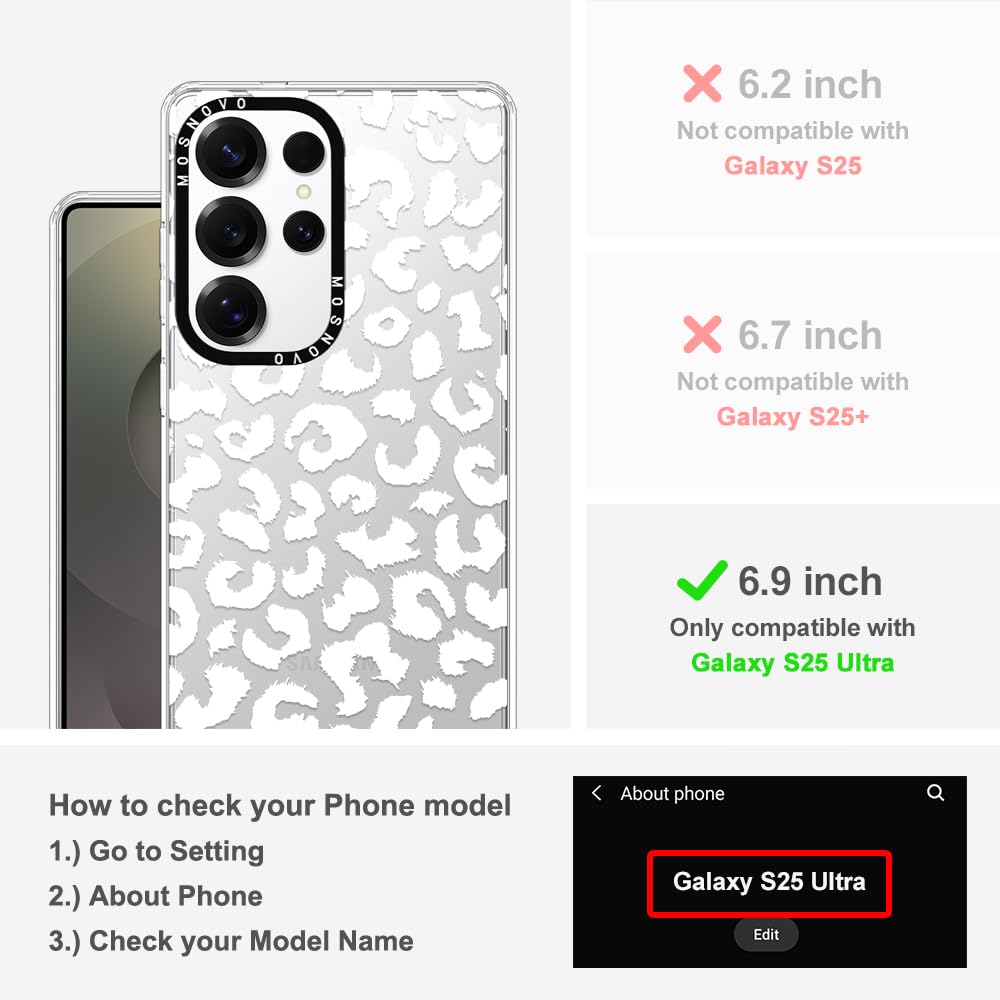 Foto 2 | Funda De Teléfono Mosnovo Para Samsung Galaxy S25 Ultra White - Venta Internacional.