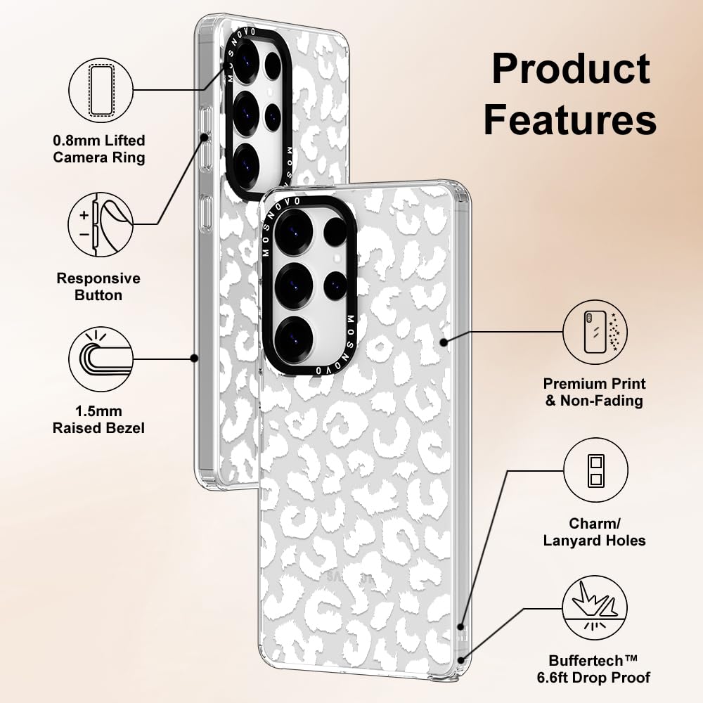 Foto 7 pulgar | Funda De Teléfono Mosnovo Para Samsung Galaxy S25 Ultra White - Venta Internacional.