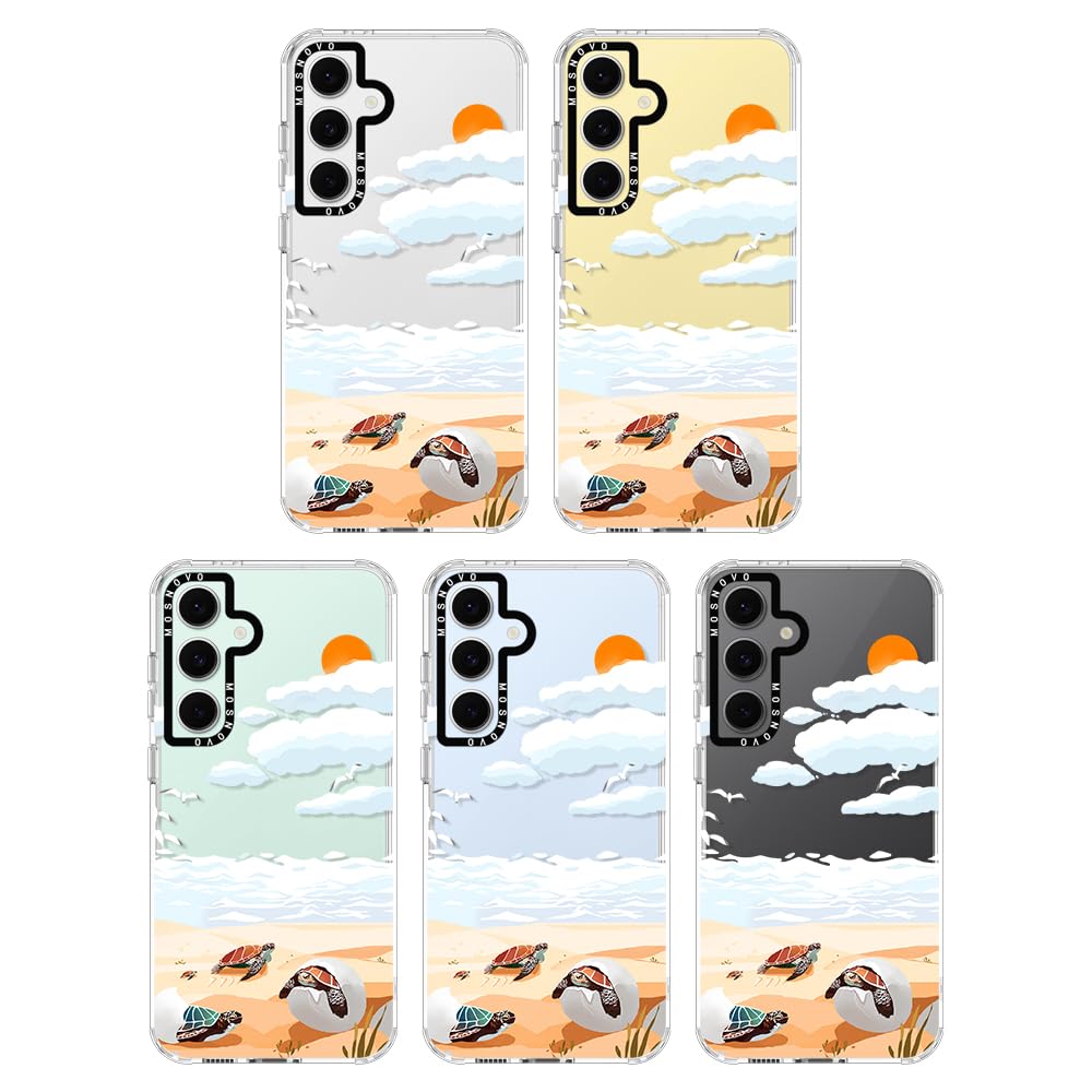 Foto 4 pulgar | Funda De Teléfono Mosnovo Para Samsung Galaxy S24 Fe Baby Sea Turtle - Venta Internacional.