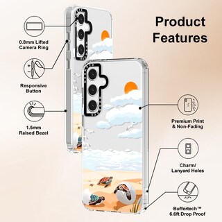 Foto 6 | Funda De Teléfono Mosnovo Para Samsung Galaxy S24 Fe Baby Sea Turtle - Venta Internacional.
