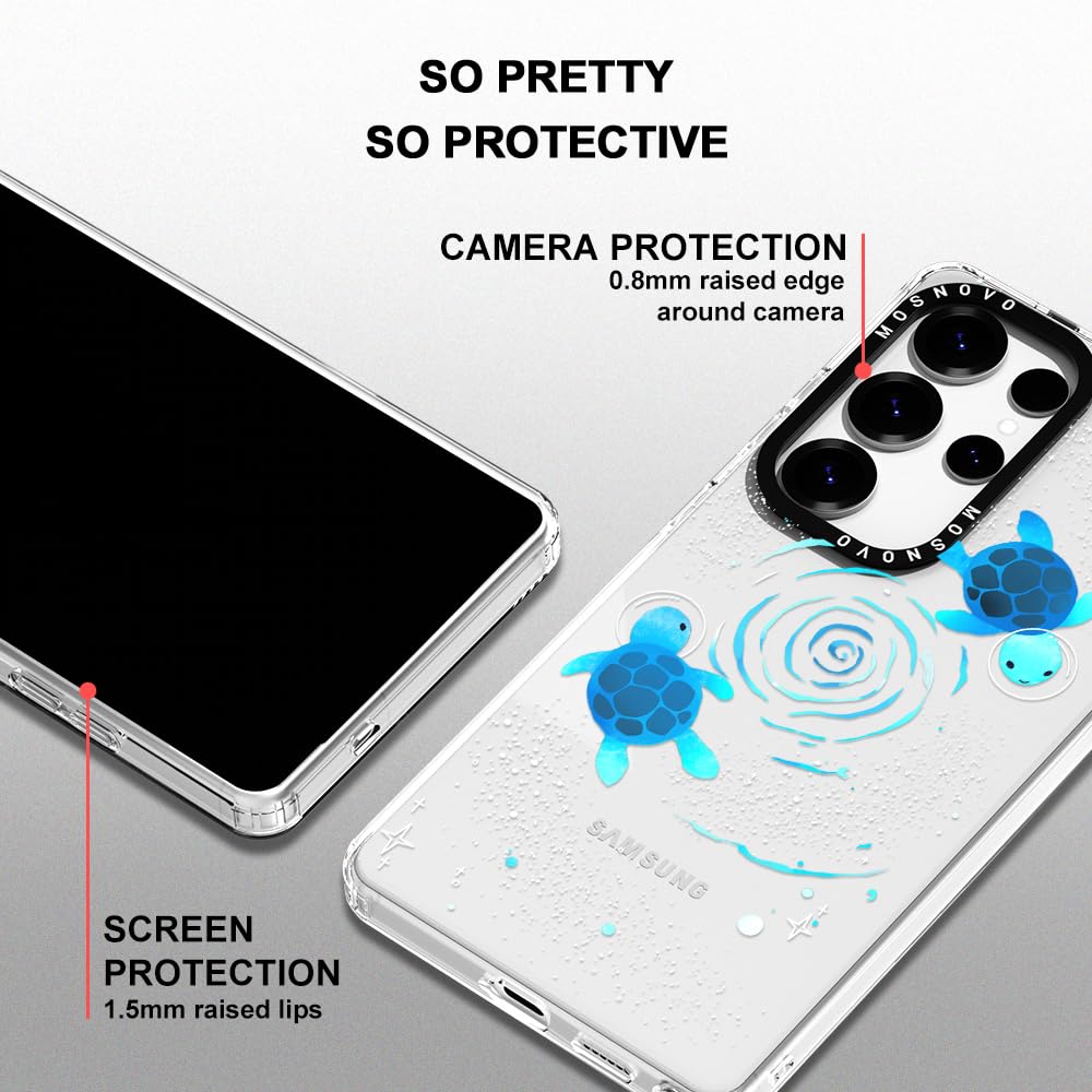 Foto 5 pulgar | Funda De Teléfono Mosnovo Para Samsung Galaxy S25 Ultra Space Turtle - Venta Internacional.