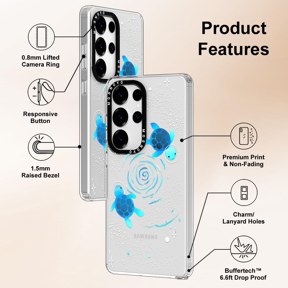 Foto 6 | Funda De Teléfono Mosnovo Para Samsung Galaxy S25 Ultra Space Turtle - Venta Internacional.