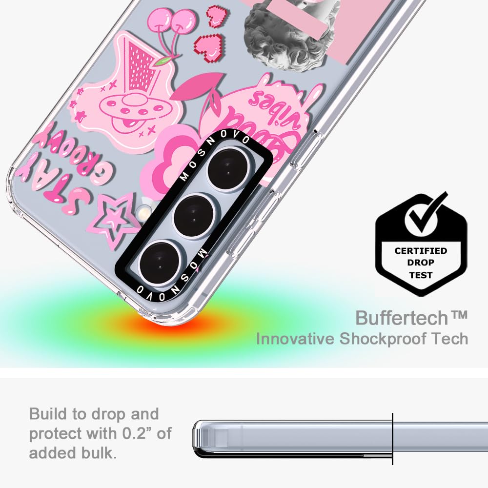 Foto 6 pulgar | Funda De Teléfono Mosnovo Para Samsung Galaxy S24 Plus Pink Culture - Venta Internacional.
