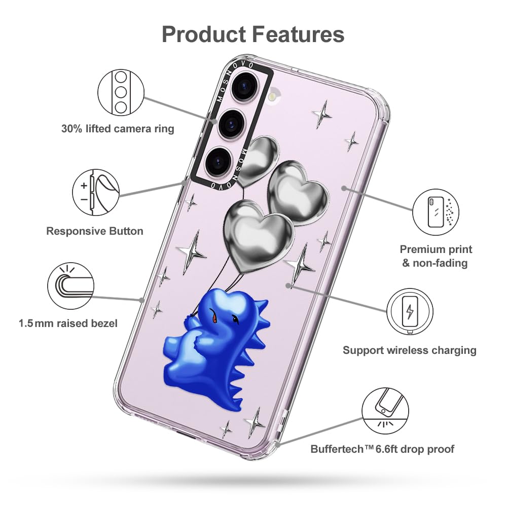 Foto 7 pulgar | Funda De Teléfono Mosnovo Para Samsung Galaxy S23 Buffertech 2m Drop - Venta Internacional.