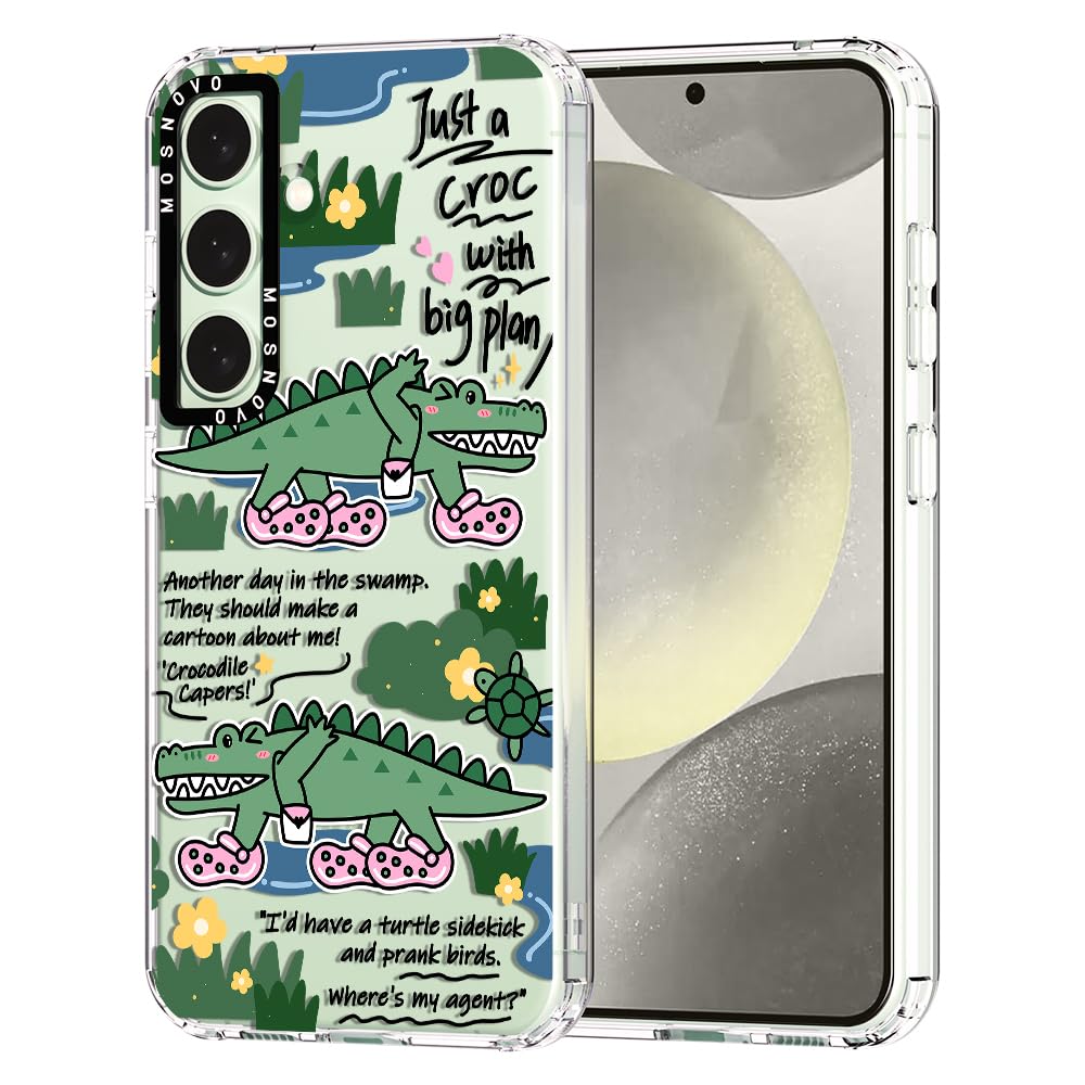 Foto 2 pulgar | Funda De Teléfono Mosnovo Para Samsung Galaxy S24 Plus Croc Design - Venta Internacional.
