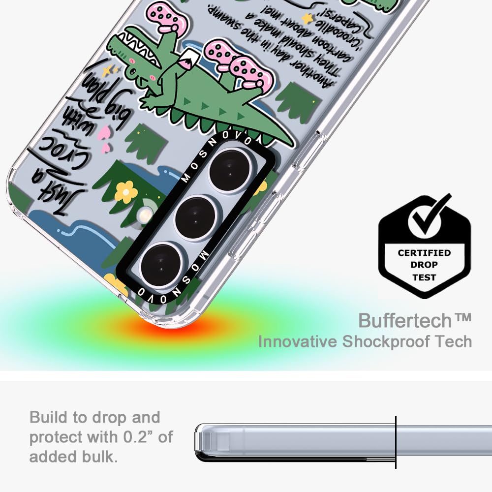 Foto 5 | Funda De Teléfono Mosnovo Para Samsung Galaxy S24 Plus Croc Design - Venta Internacional.