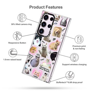 Foto 6 | Funda De Teléfono Mosnovo Para Samsung Galaxy S23 Ultra Cat Brigade - Venta Internacional.