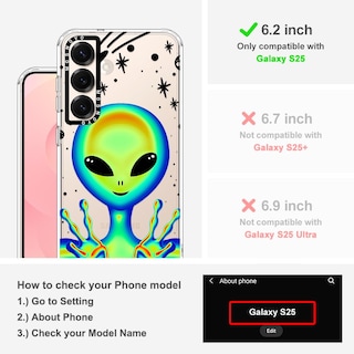 Foto 2 | Funda De Teléfono Mosnovo Para Samsung Galaxy S25 Con Buffertech - Venta Internacional.