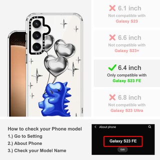 Foto 2 | Funda De Teléfono Mosnovo Para Samsung Galaxy S23 Fe Buffertech - Venta Internacional.