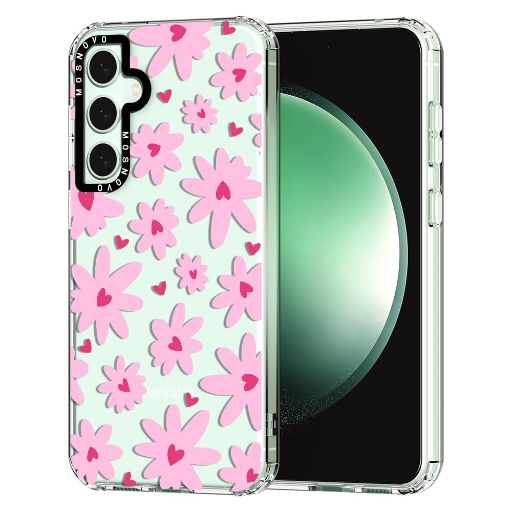 Foto 2 pulgar | Funda De Teléfono Mosnovo Para Samsung Galaxy S23 Fe Love In Bloom - Venta Internacional.