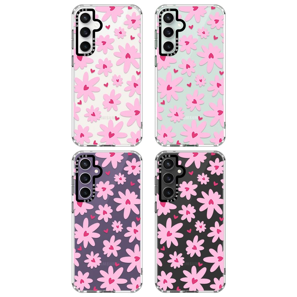 Foto 4 pulgar | Funda De Teléfono Mosnovo Para Samsung Galaxy S23 Fe Love In Bloom - Venta Internacional.