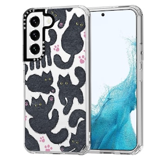 Foto 1 | Funda De Teléfono Mosnovo Para Samsung Galaxy S22 Black Furry Cat - Venta Internacional.